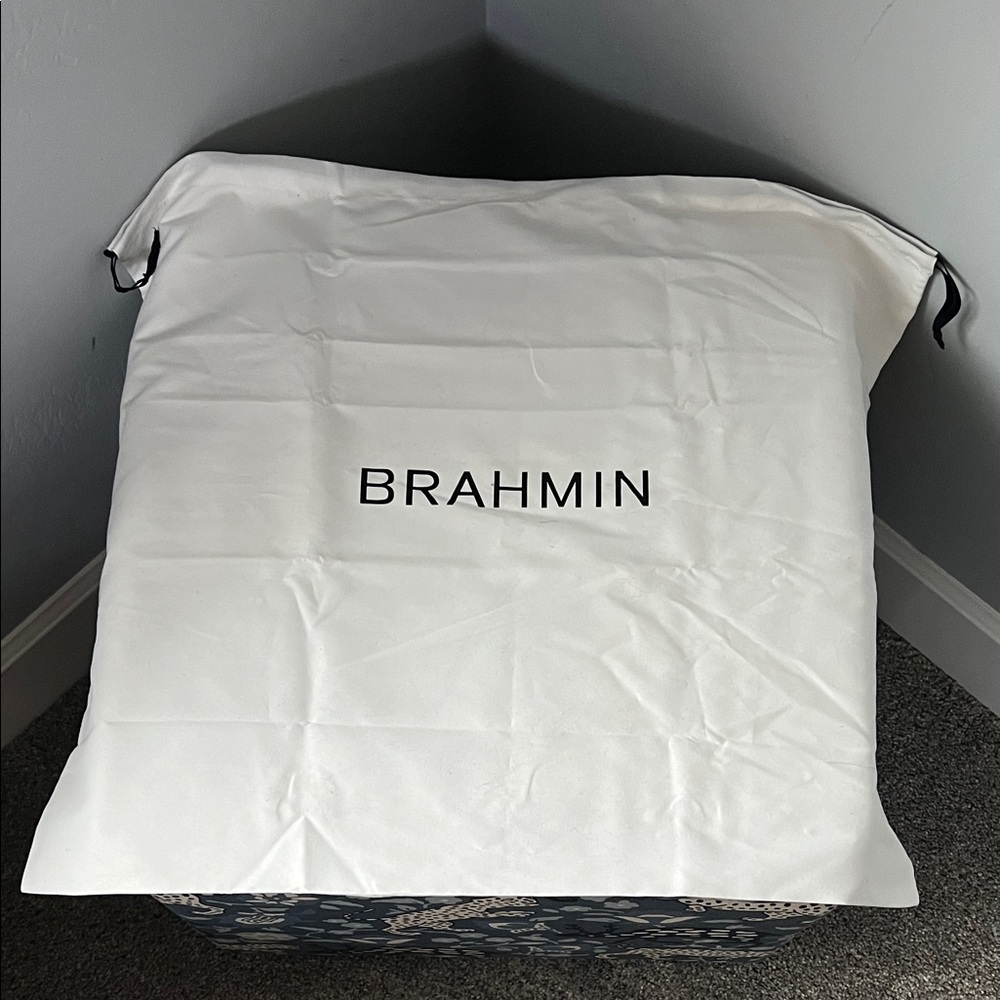 Brahmin Large Drawstring Dust Bag - image 1